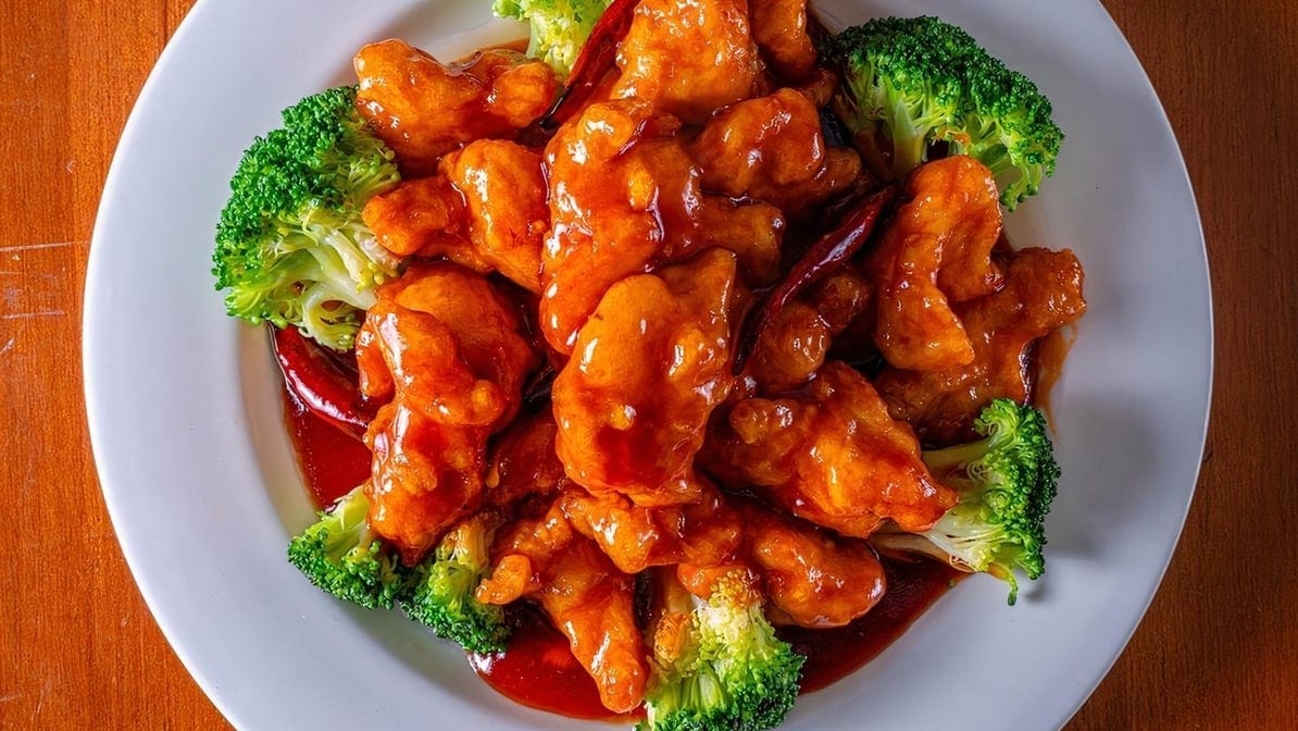 Sweet & Sour Chicken.