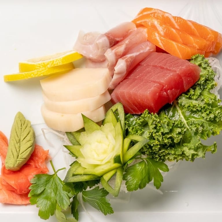 Sashimi Selection at Our Restaurant