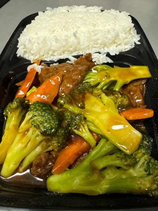 Beef with Broccoli.