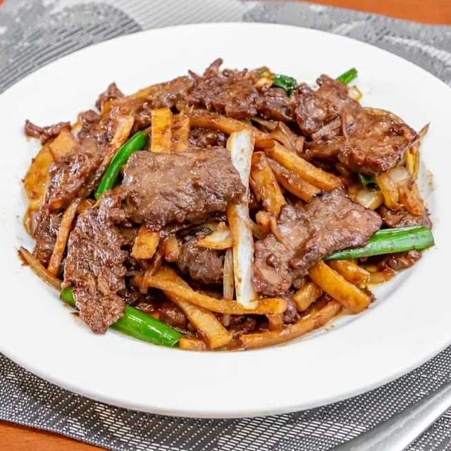 Mongolian Beef.