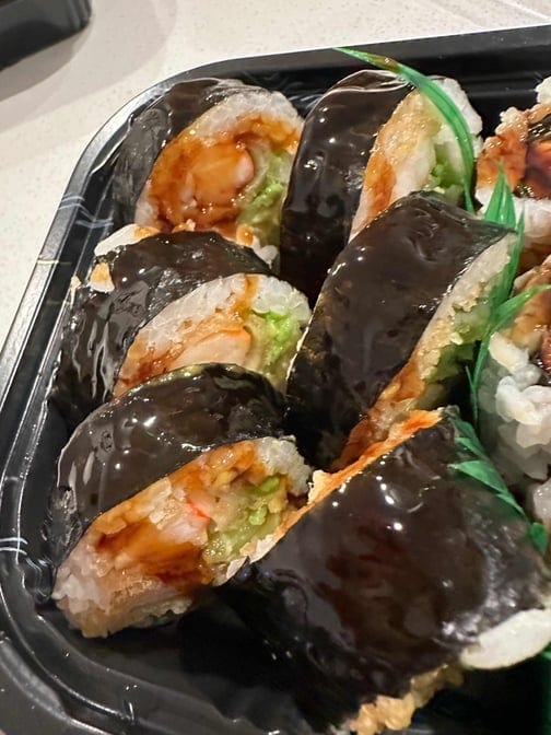 Tempura Roll (Shrimp, Chicken or Salmon).