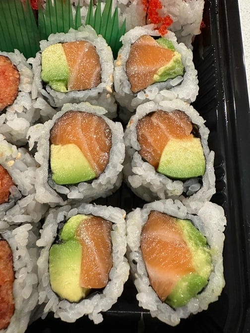 Salmon Avocado Roll.
