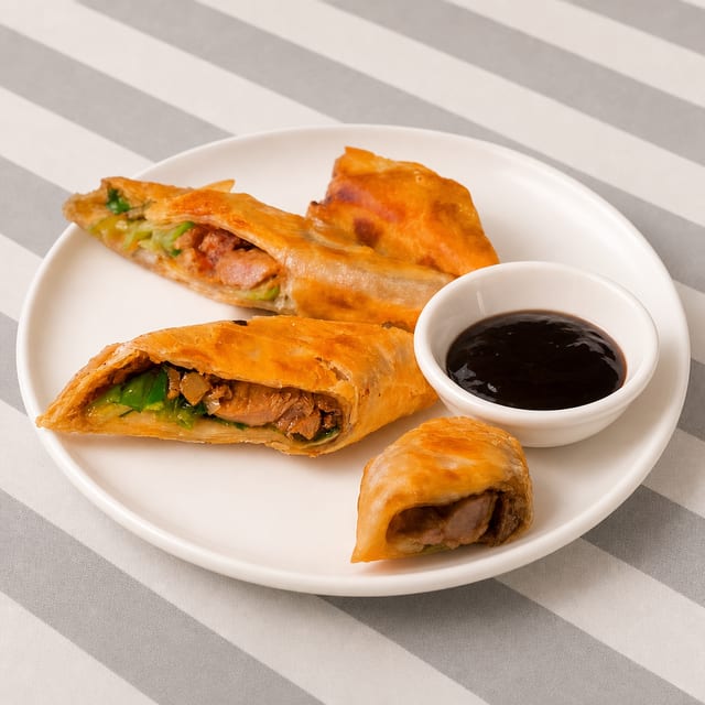 Peking Duck Roll.