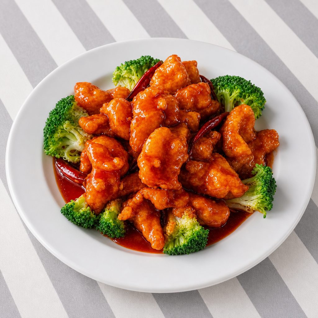 Orange Chicken.