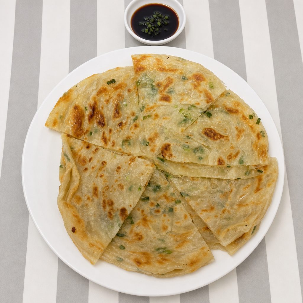 Scallions Pancakes.