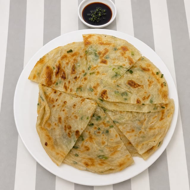 Scallions Pancakes.