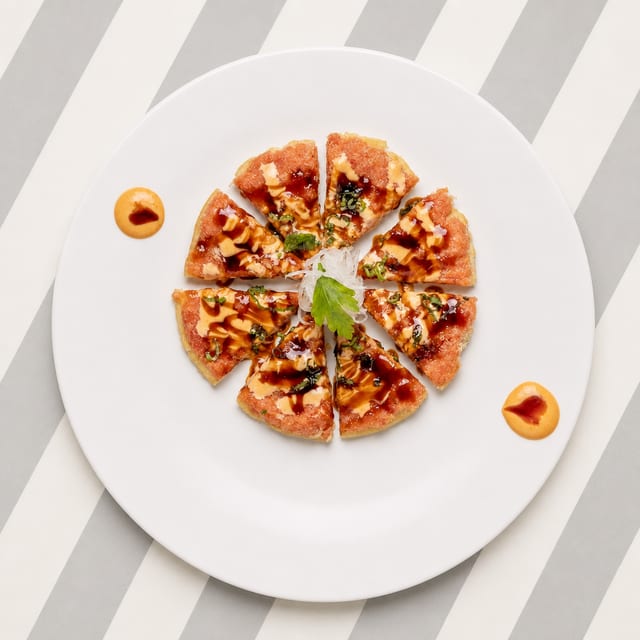 Sushi Pizza.
