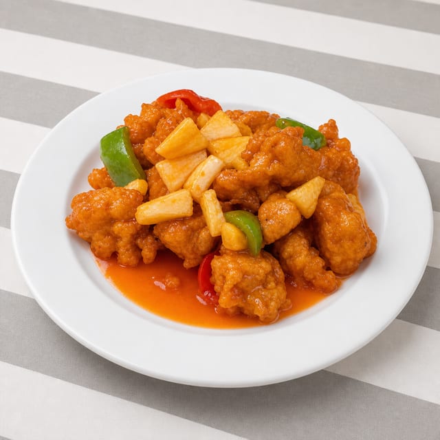 Thai Pineapple Chicken.