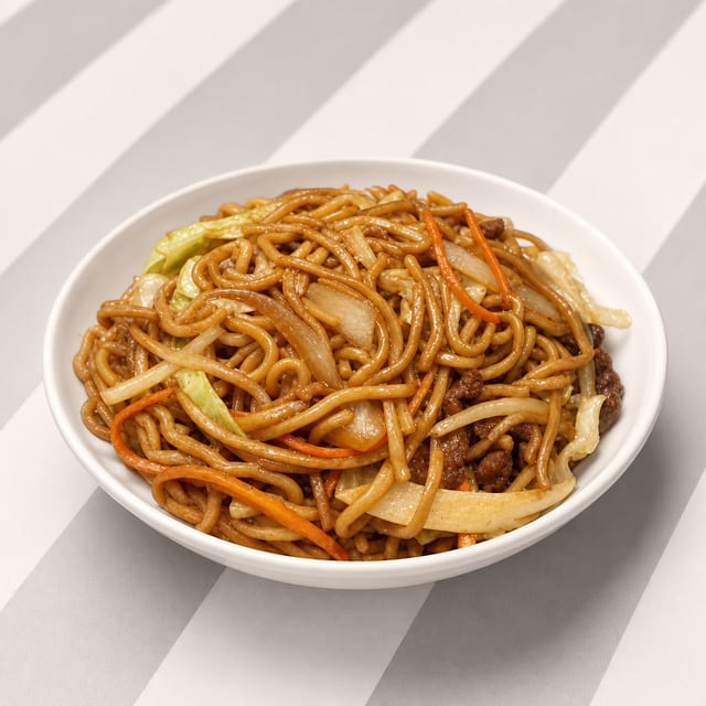 Beef Lo Mein.