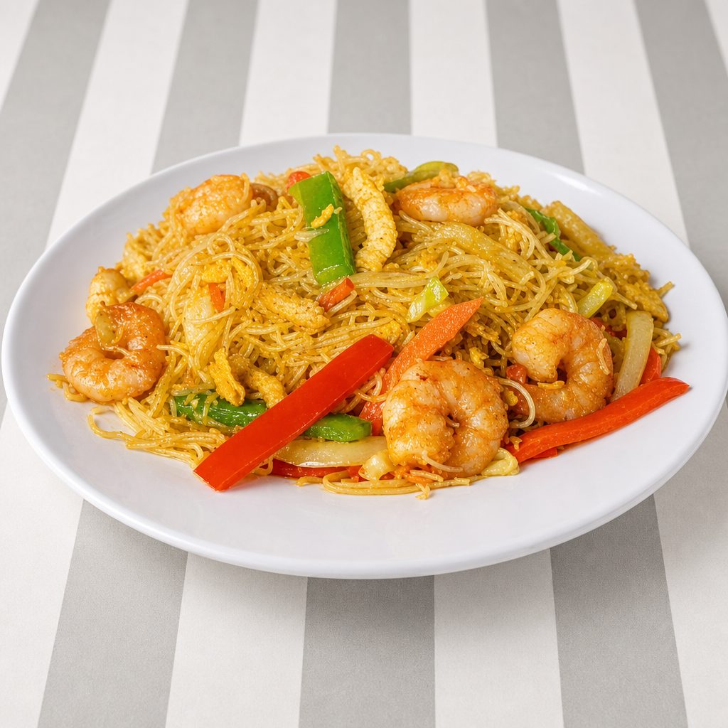 Singapore Rice Noodles.