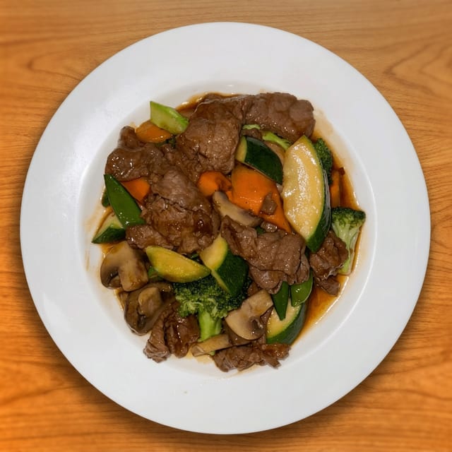 Beef with Vegetables.