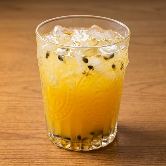Passion Fruit Drink.
