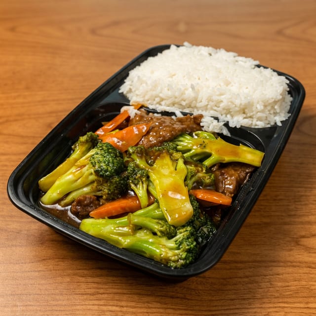 Beef with Broccoli.