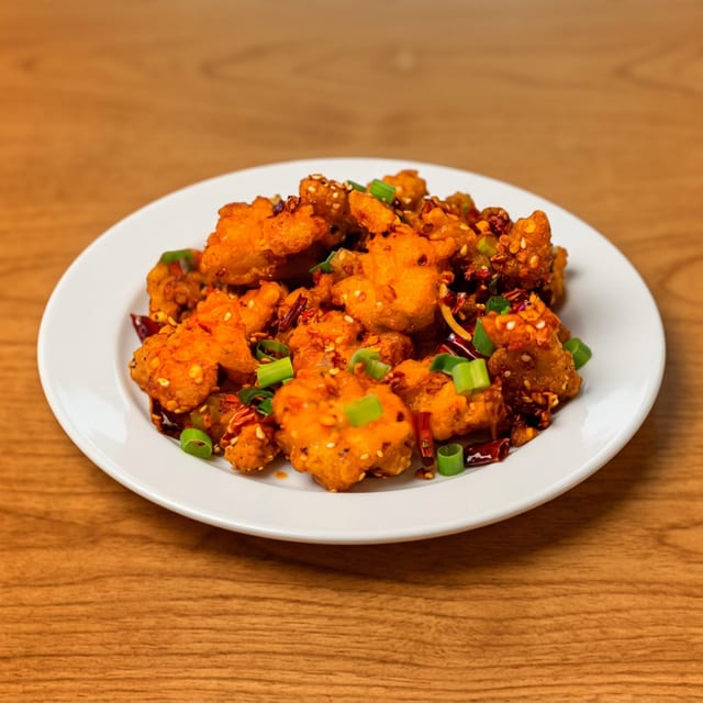 Crispy Spicy Chicken （辣子鸡丁）.