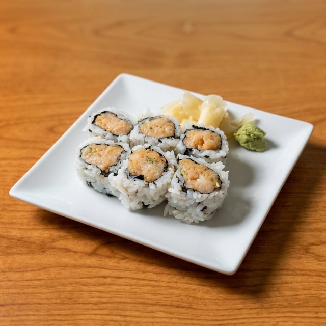 Spicy Yellowtail Roll.