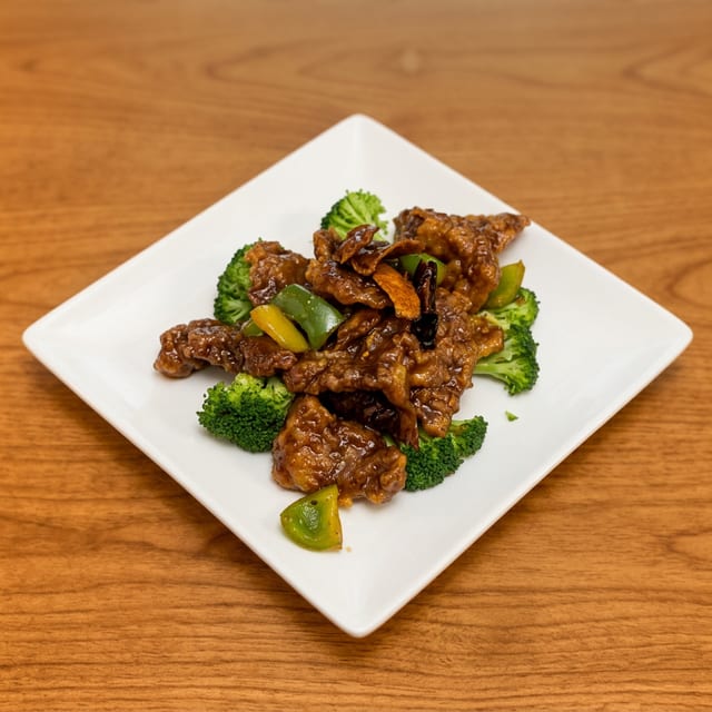 Orange Beef.