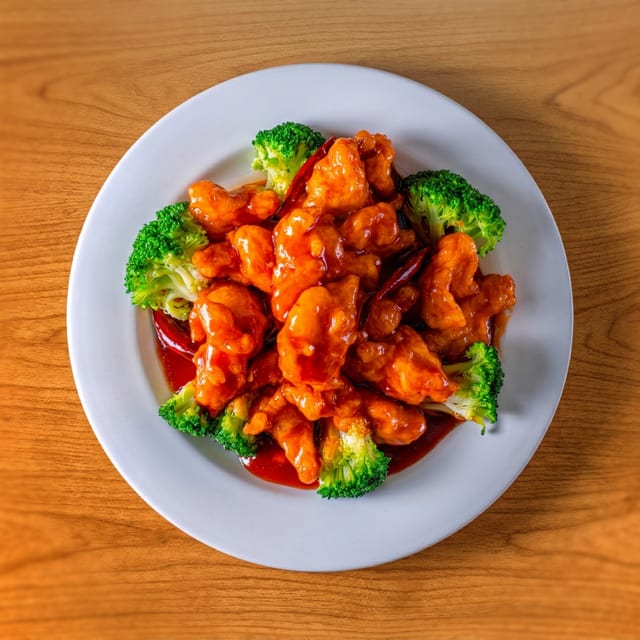 Orange Chicken.