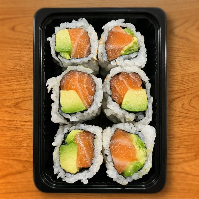 Salmon Avocado Roll.