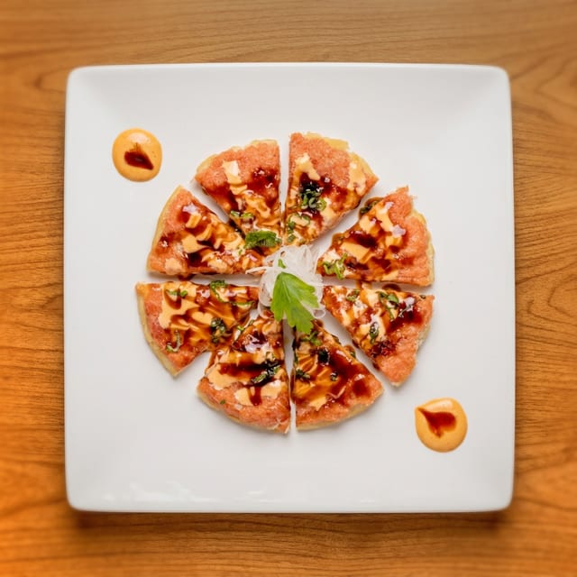 Sushi Pizza.
