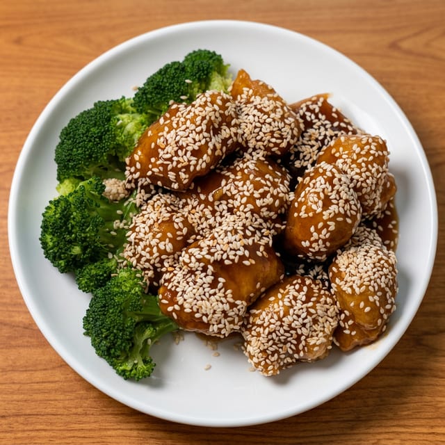 Sesame Chicken.