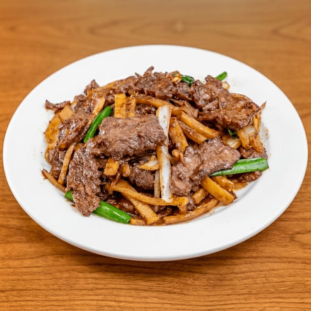 Mongolian Beef.