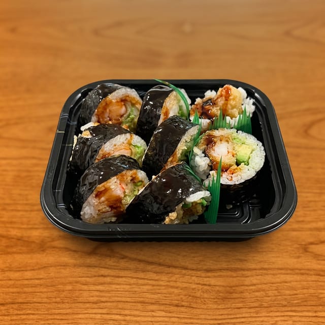 Tempura Roll (Shrimp, Chicken or Salmon).