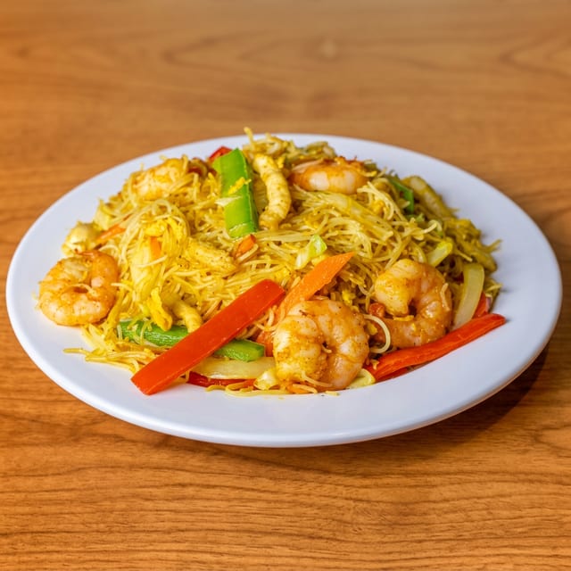 Singapore Rice Noodles.