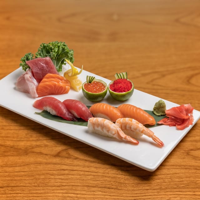 Sushi & Sashimi Combo Lunch.