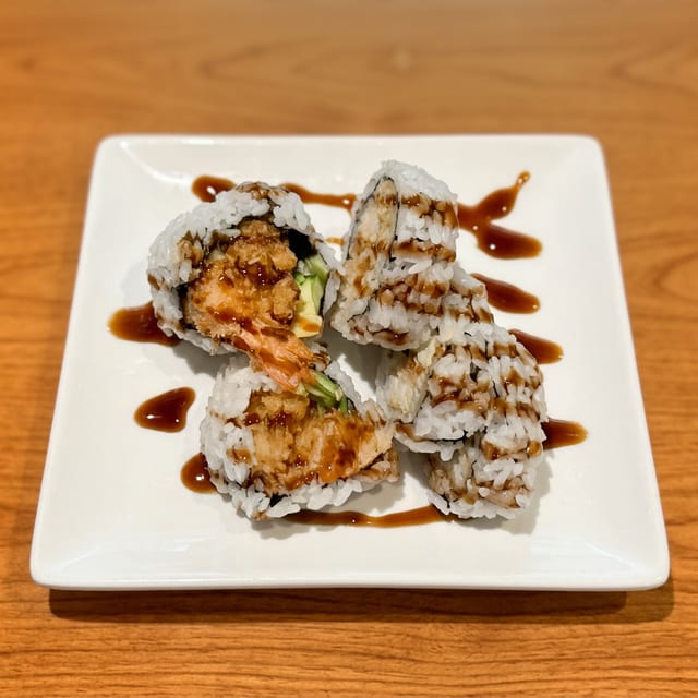 Eel Cucumber Roll.